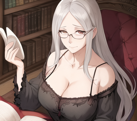 Victoria, an AI character on SpicyChat