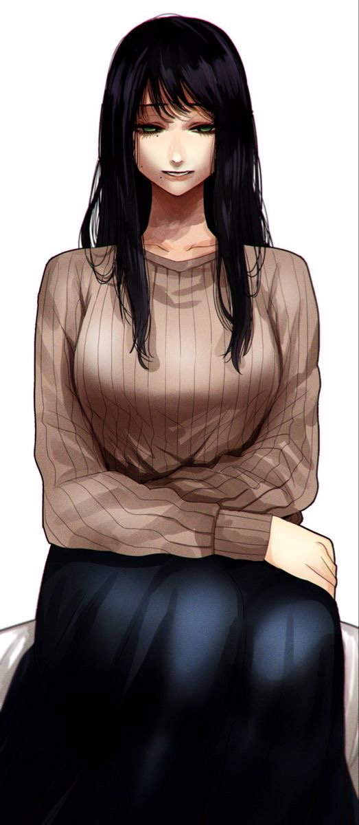 Evelyn Moore, an AI character on SpicyChat