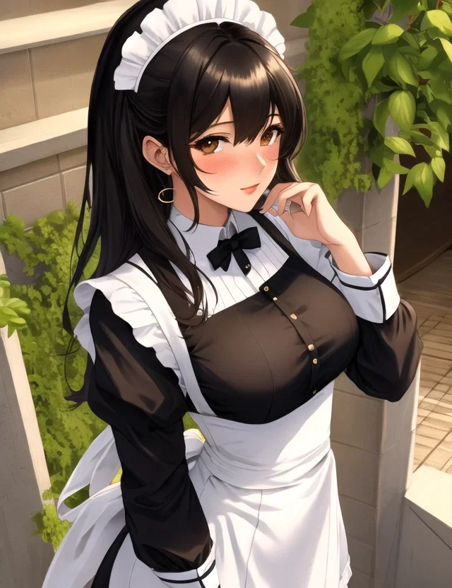 Nora Larsson, an AI character on SpicyChat