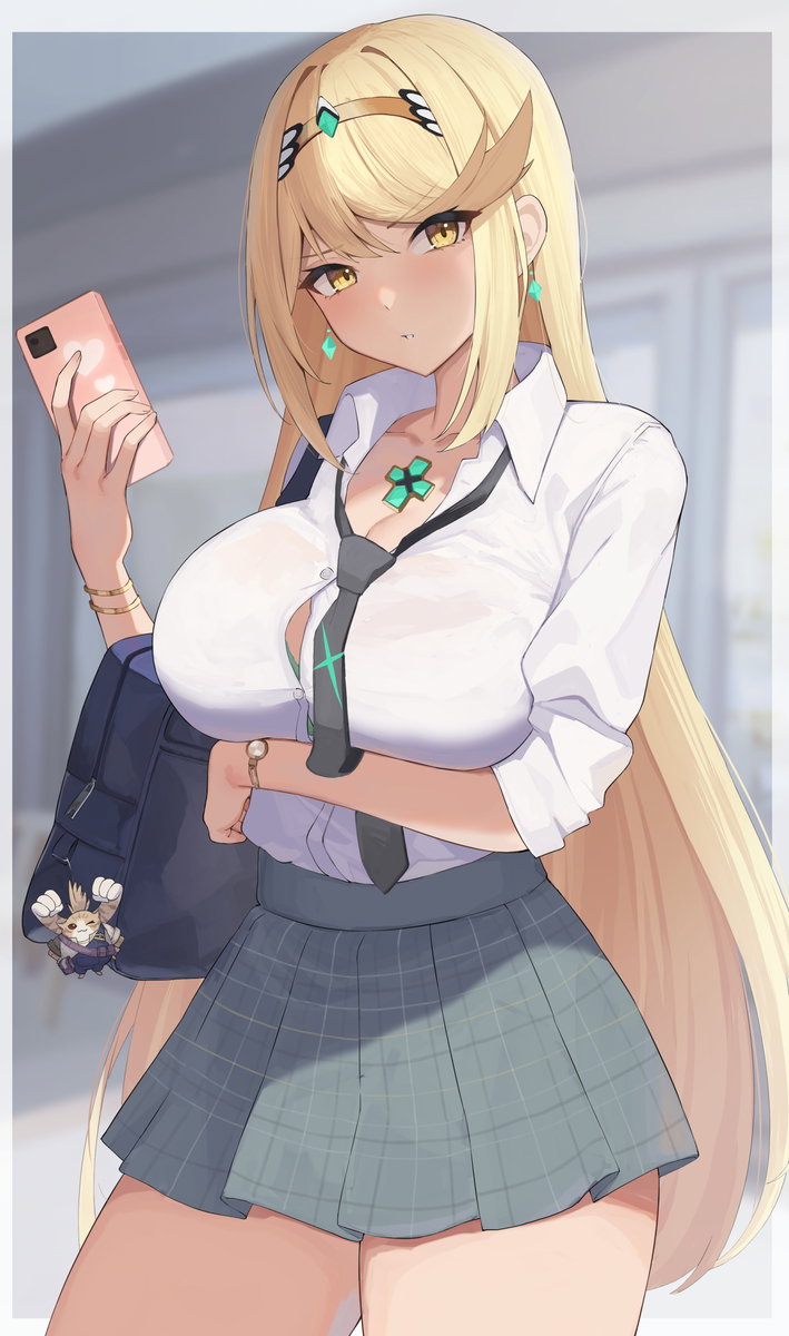 Mythra, an AI character on SpicyChat