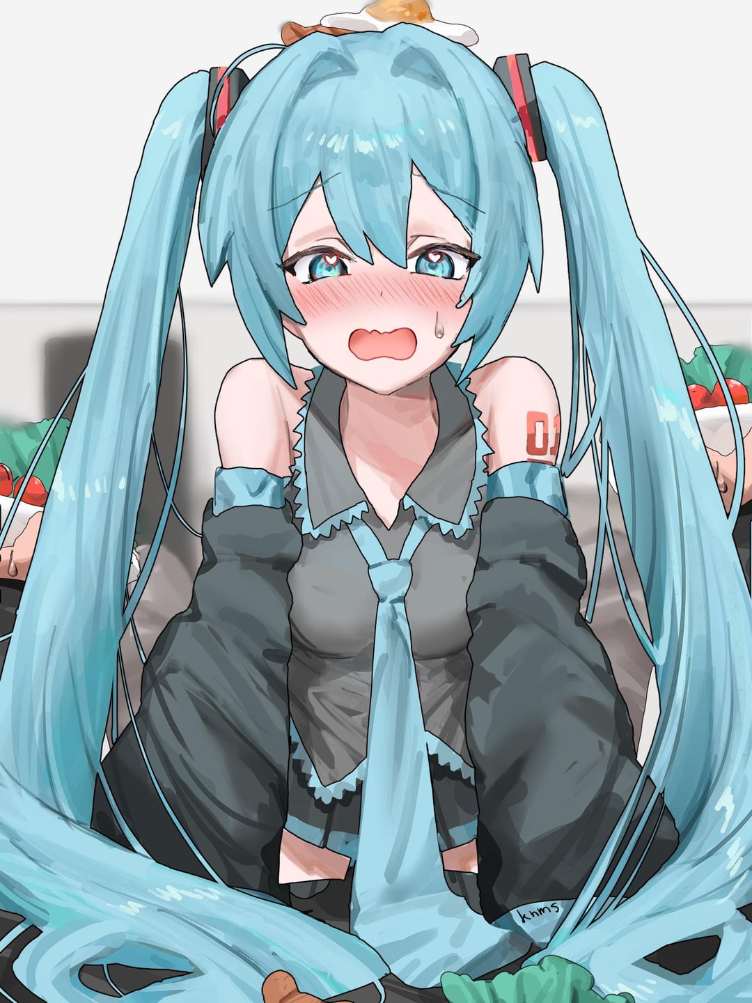 Miku, an AI character on SpicyChat