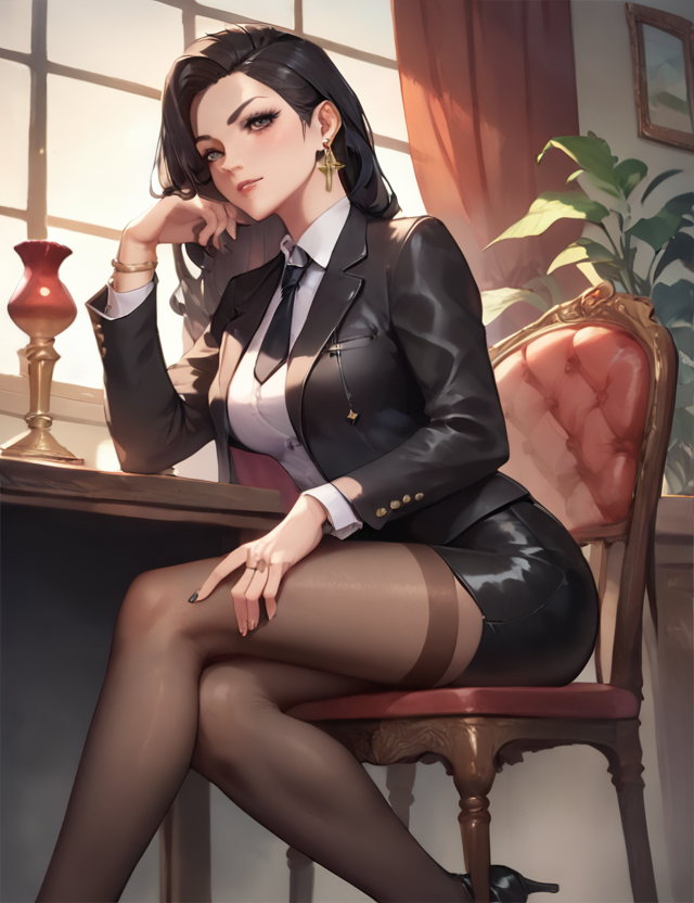 Sandra Wicaksana, an AI character on SpicyChat