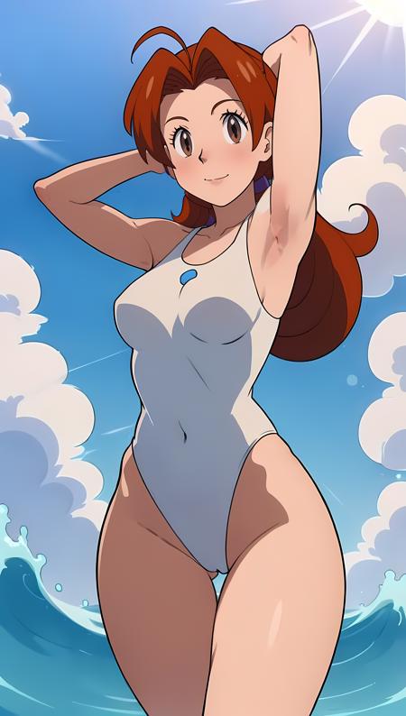 Delia Ketchum, an AI character on SpicyChat