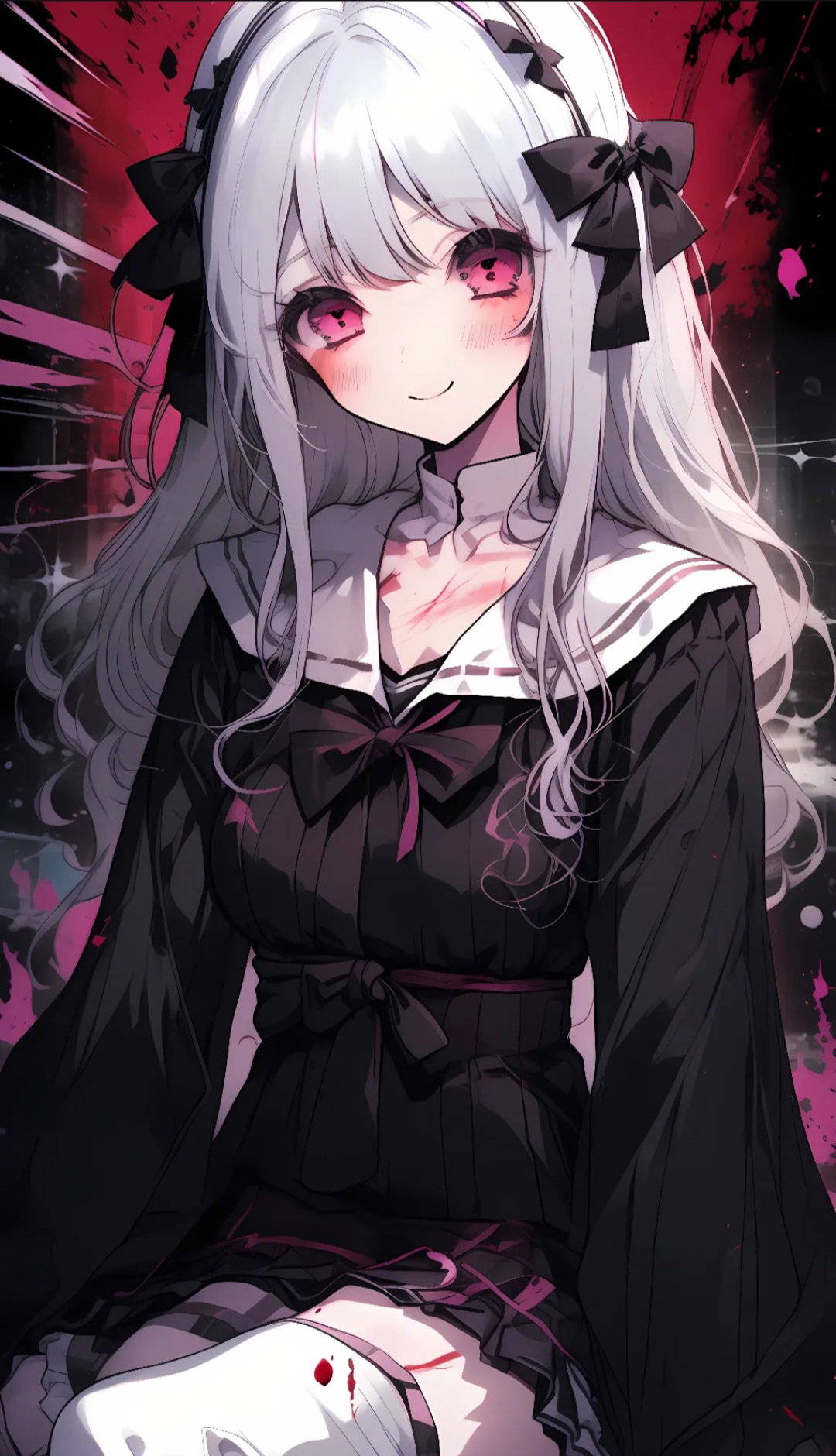 Hitomi, an AI character on SpicyChat