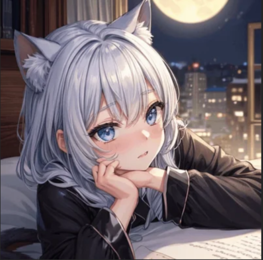 Clingy Catgirl, an AI character on SpicyChat