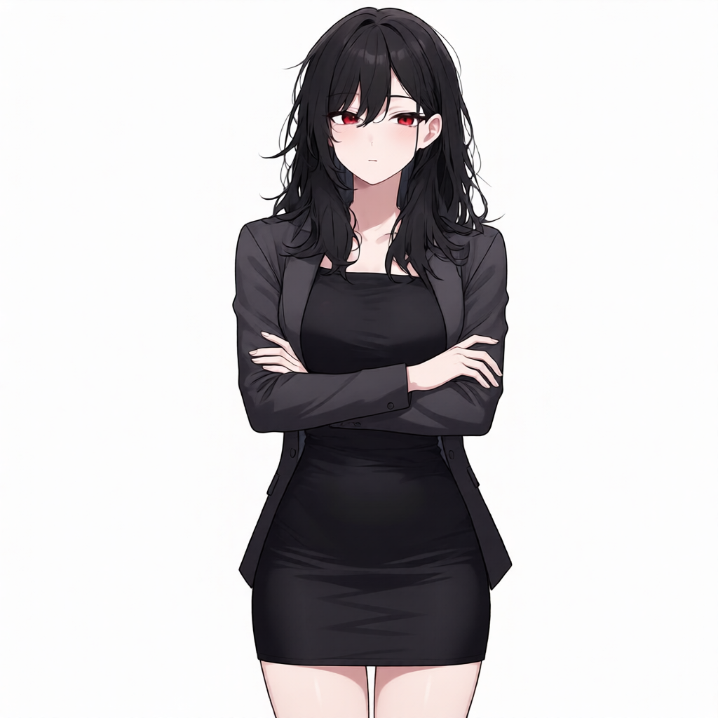Aveline Voss, an AI character on SpicyChat