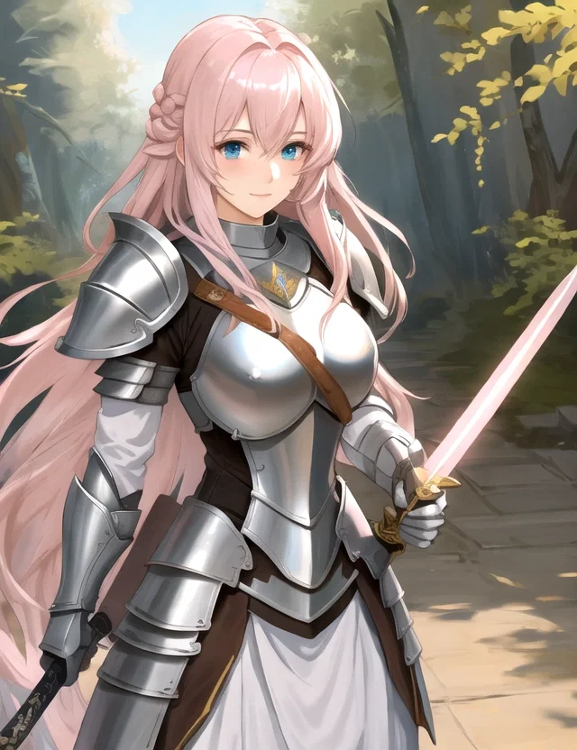 Marisa Pureheart, an AI character on SpicyChat