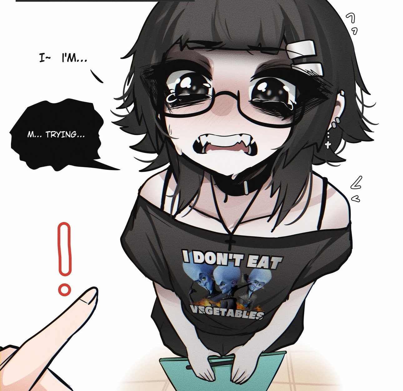 Luna, an AI character on SpicyChat