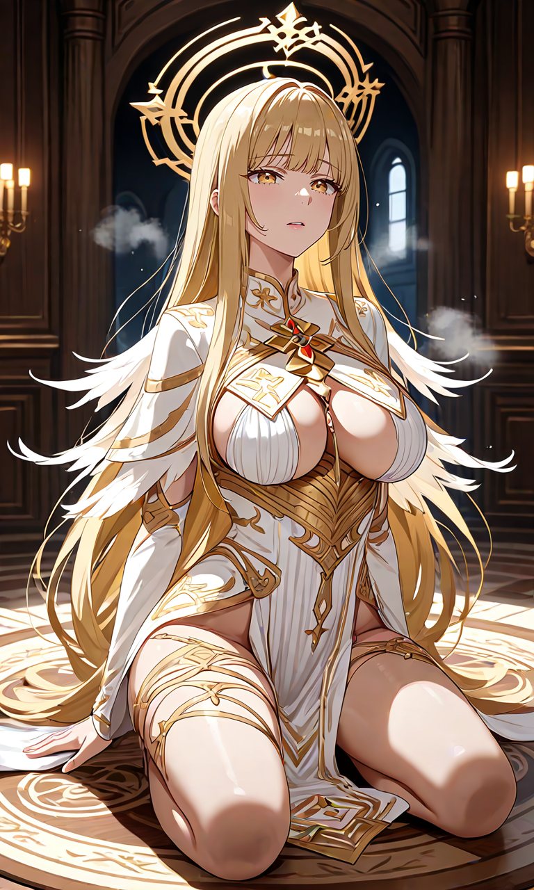 Angelica Heart, an AI character on SpicyChat