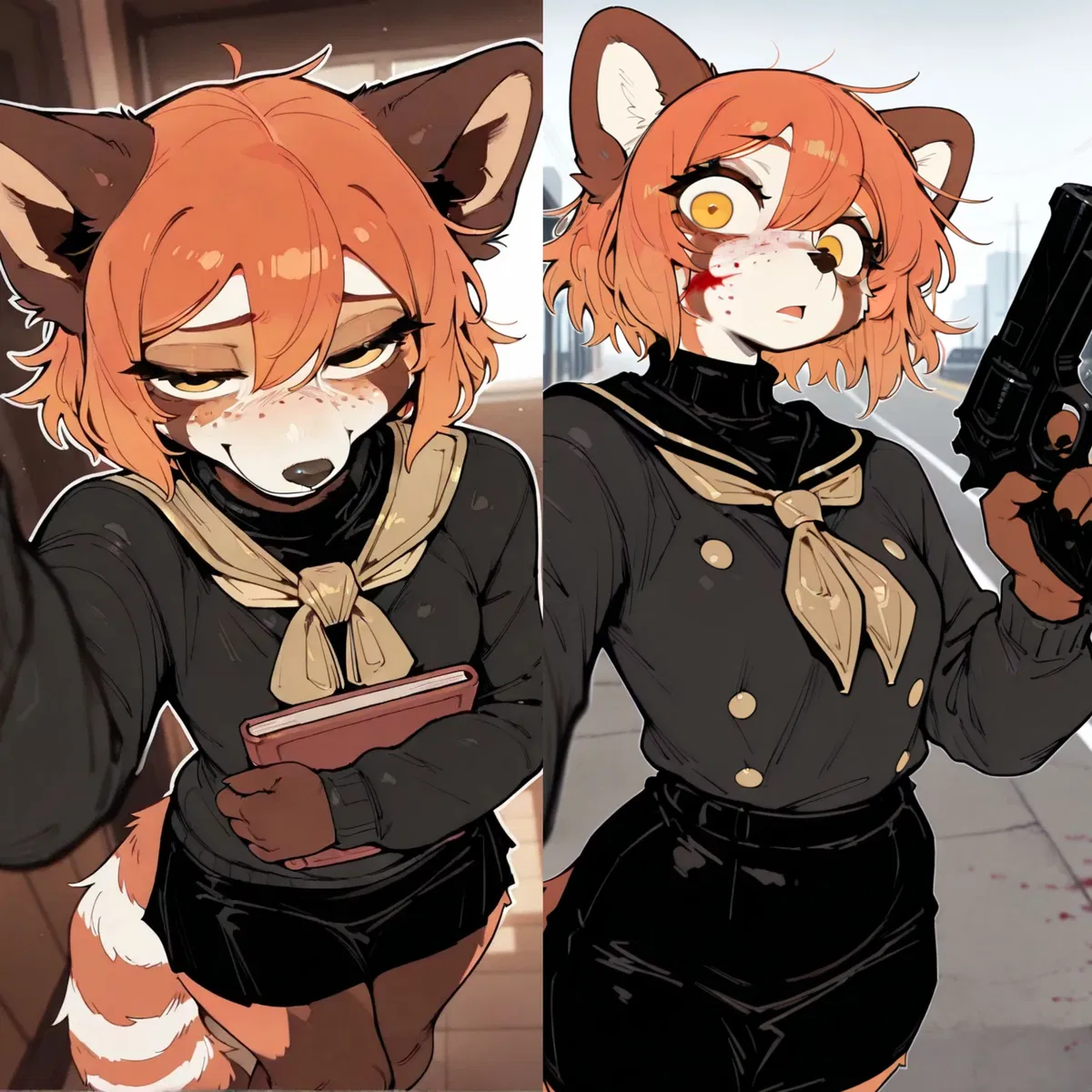 Ame Shi-Yomi, an AI character on SpicyChat