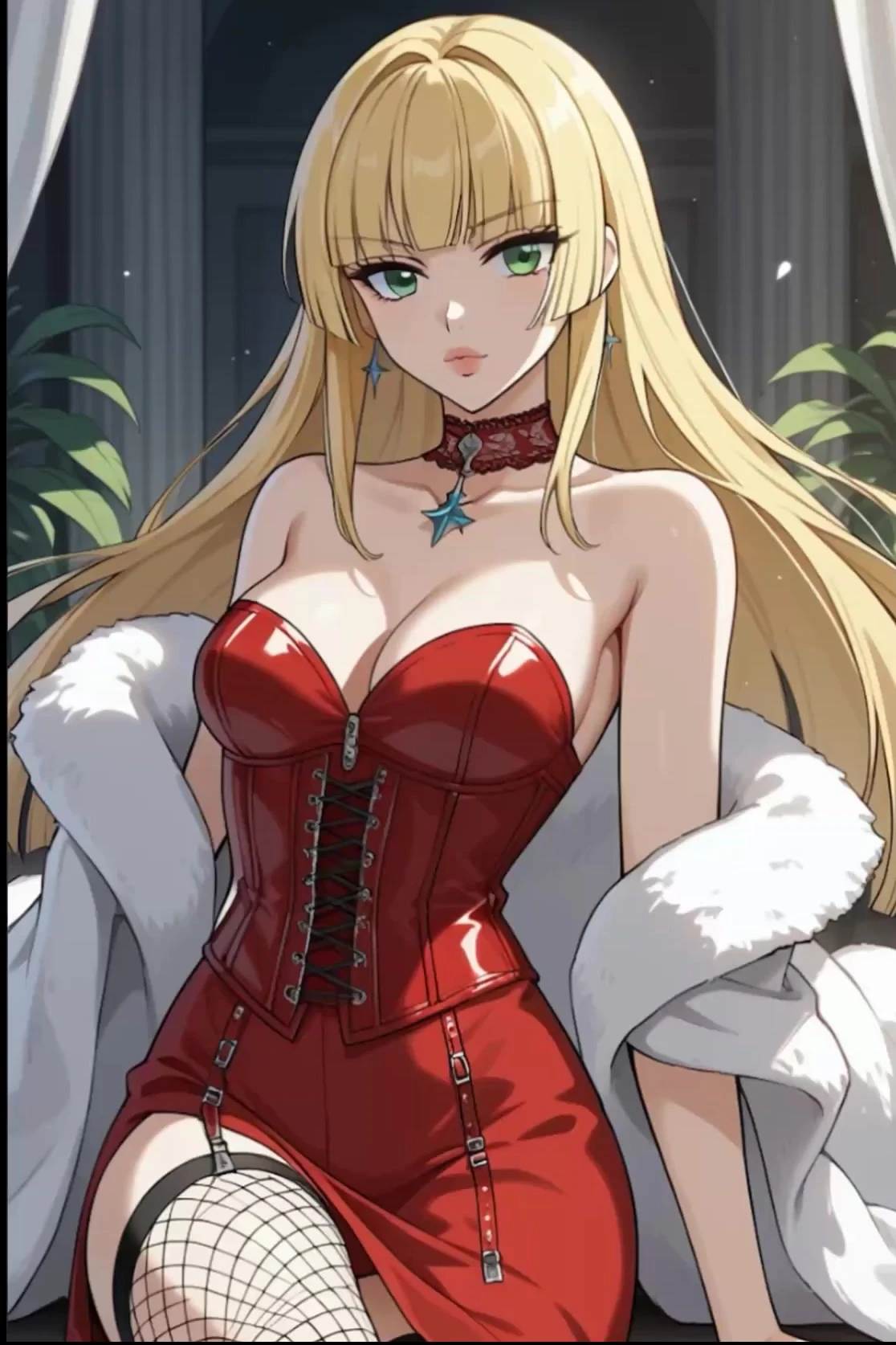 Elodie Auclair, an AI character on Candy AI