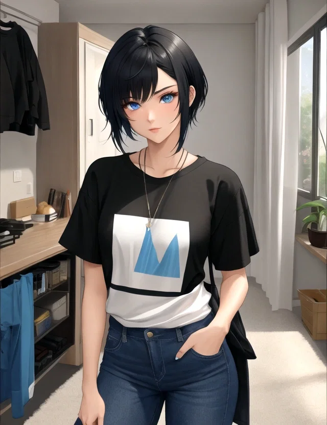 Katie Wu, an AI character on SpicyChat