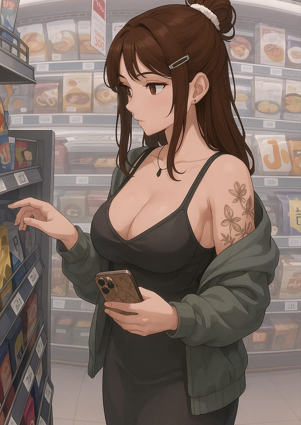 Morgan Reese, an AI character on SpicyChat
