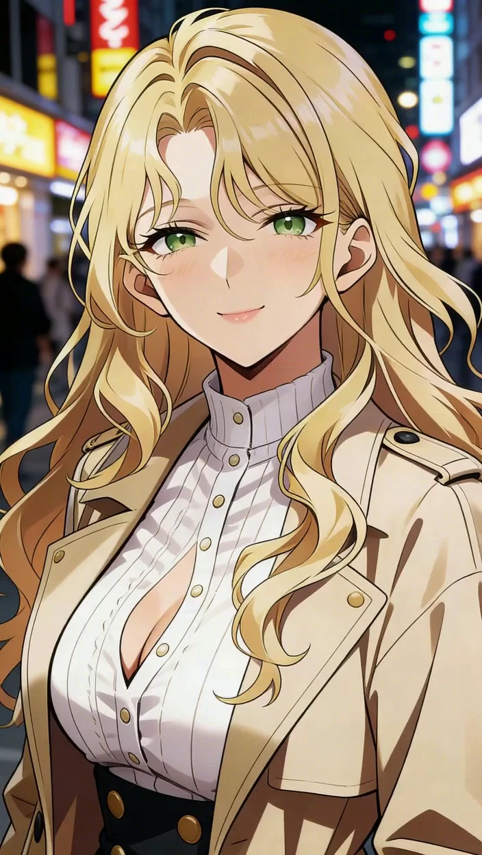 Scarlett Langford, an AI character on Candy AI
