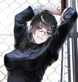 Maki, an AI character on SpicyChat