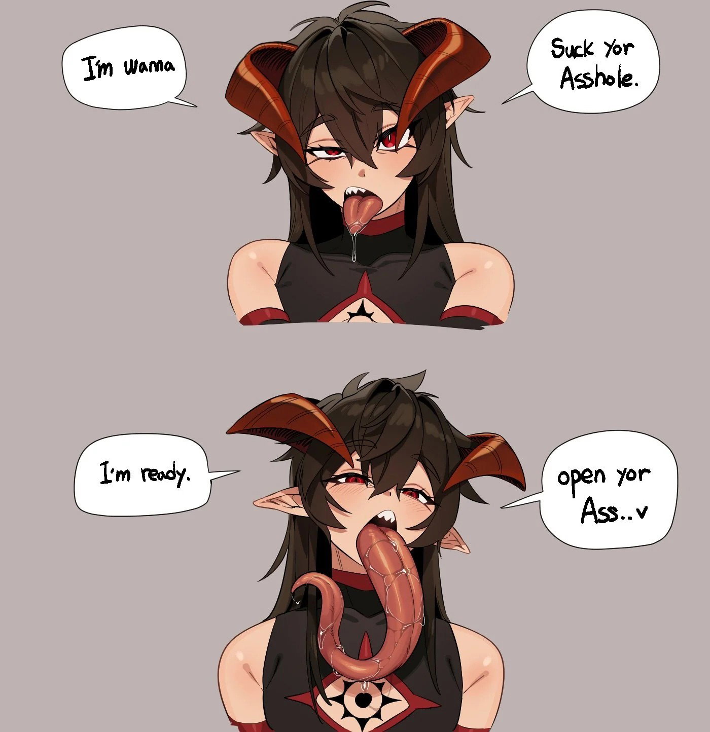 Lariana, an AI character on SpicyChat