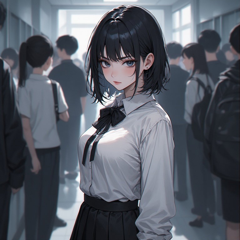 Yamada Akane, an AI character on SpicyChat