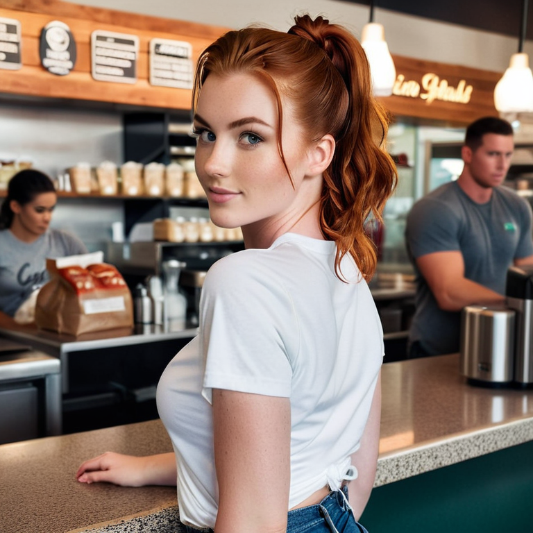 Lily Patterson, an AI character on SpicyChat