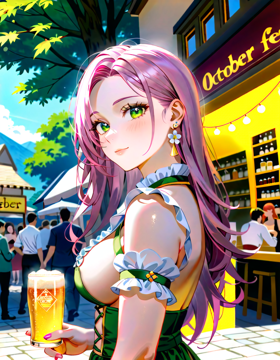 Lina Edelweiss, an AI character on FantasyGF