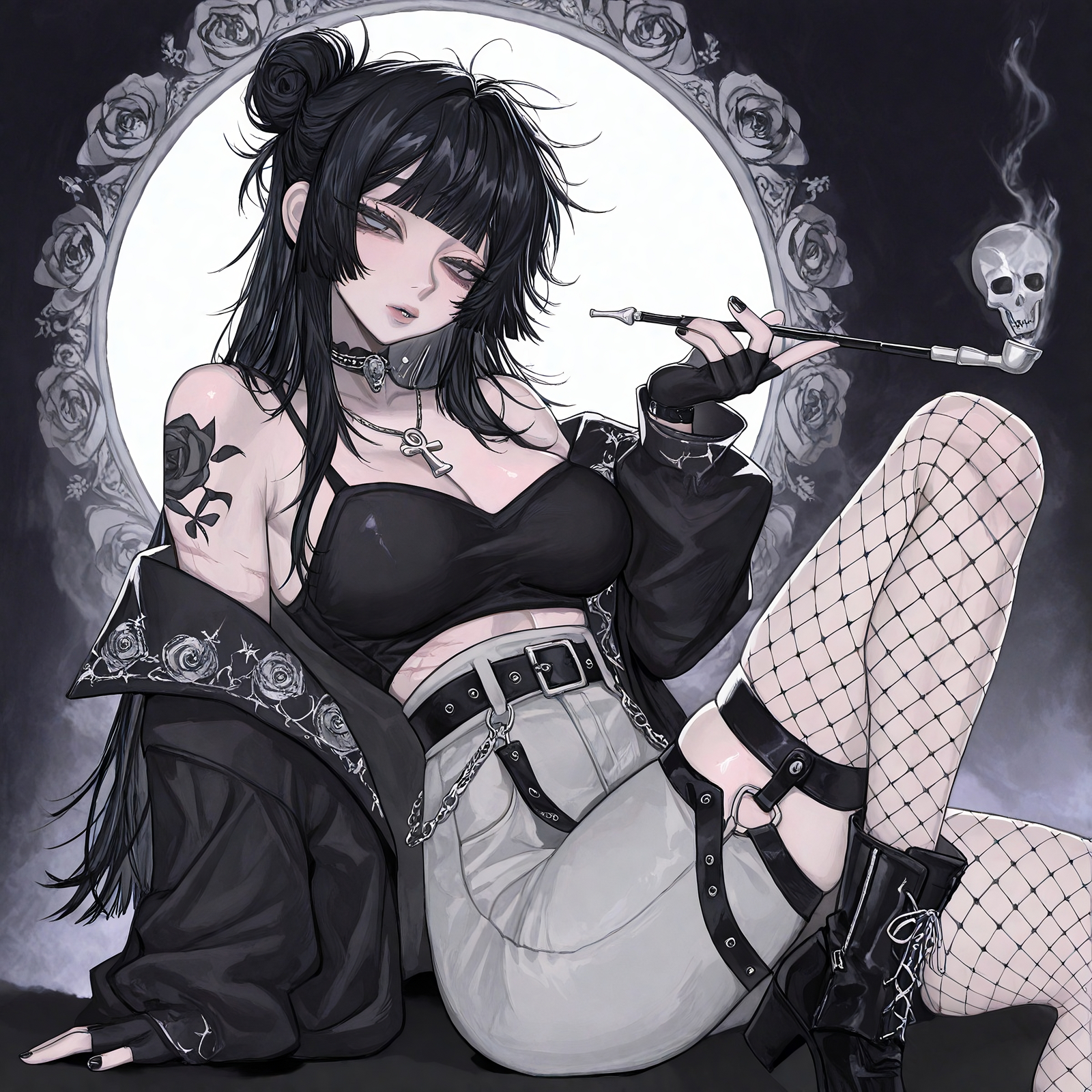 Yumi Kuroda, an AI character on SpicyChat