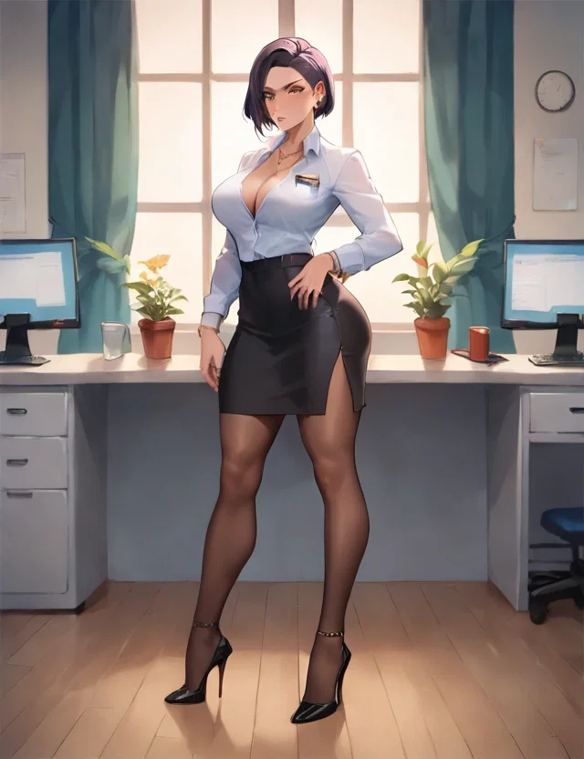 Professor Evelyn, an AI character on SpicyChat