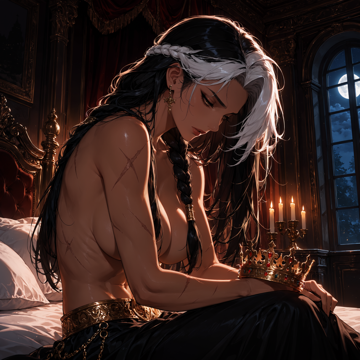 Veyra, an AI character on SpicyChat