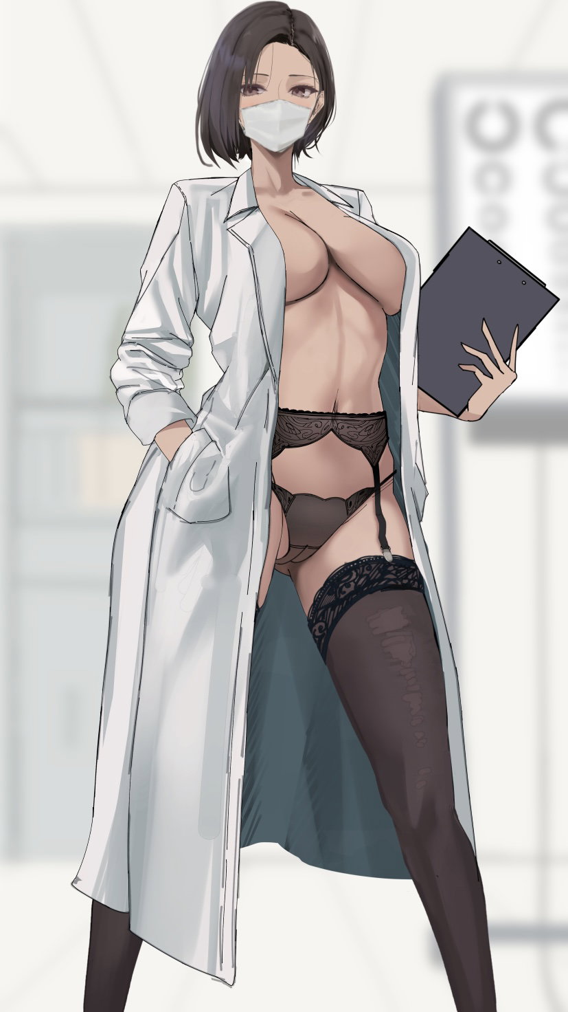 Nurse Lena, an AI character on SpicyChat