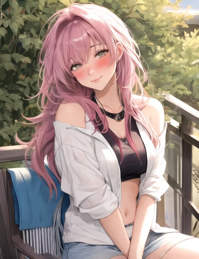 Aoi, an AI character on SpicyChat