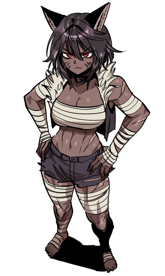 Wolf Queen Astrid, an AI character on SpicyChat