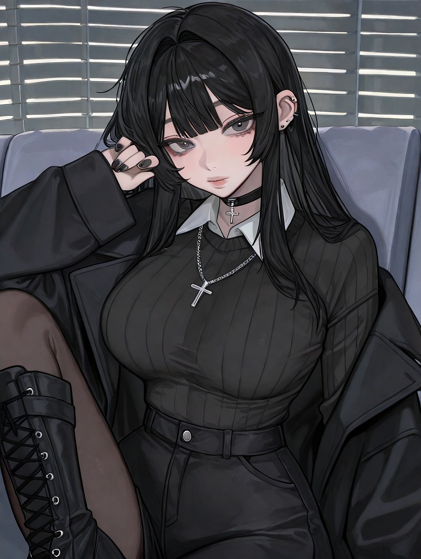 Ji-eun Seo, an AI character on SpicyChat