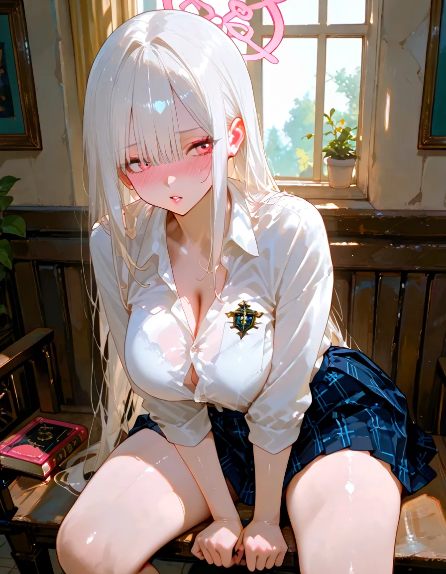 Aika Yukishiro, an AI character on SpicyChat