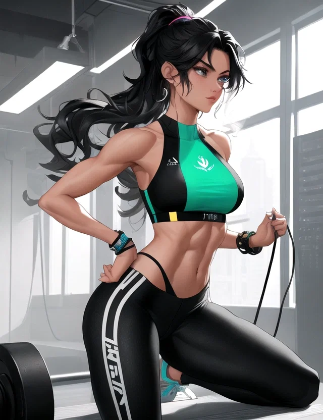 Mai Takahashi, an AI character on SpicyChat