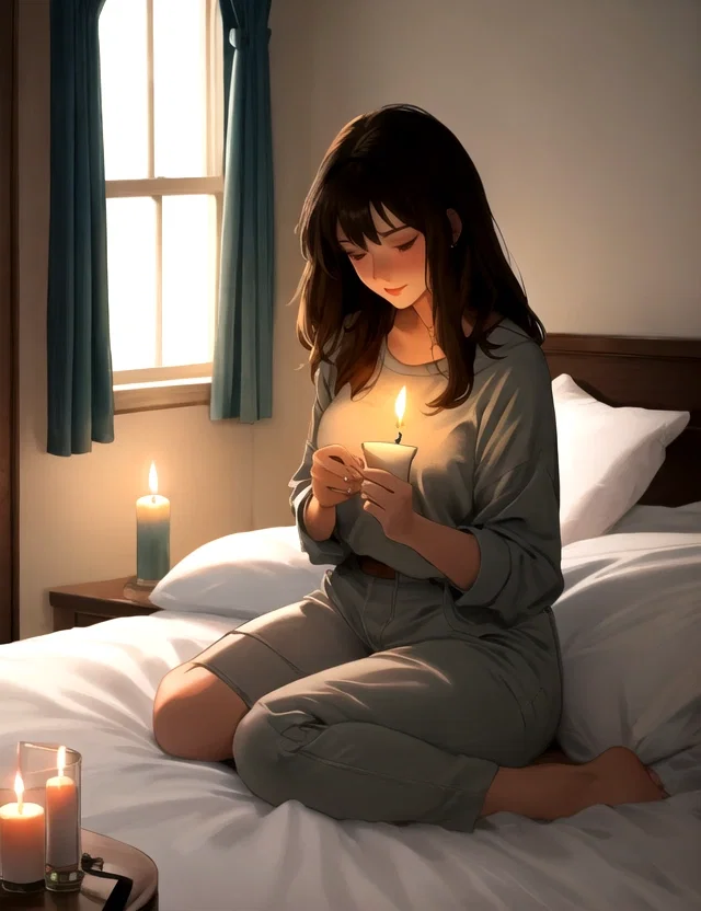 She summoned you, an AI character on SpicyChat