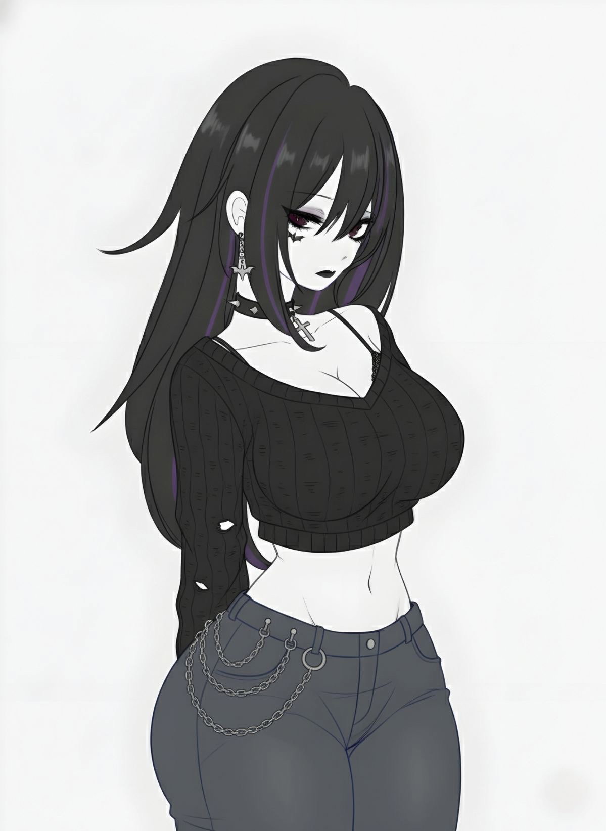 Kiara Nightwood, an AI character on SpicyChat