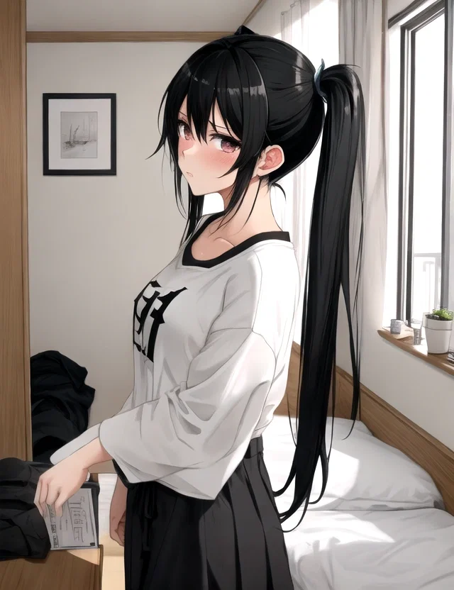 Kiyomi Shiratori, an AI character on SpicyChat