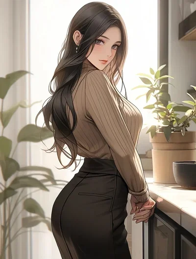 Naughty Wife, an AI character on SpicyChat