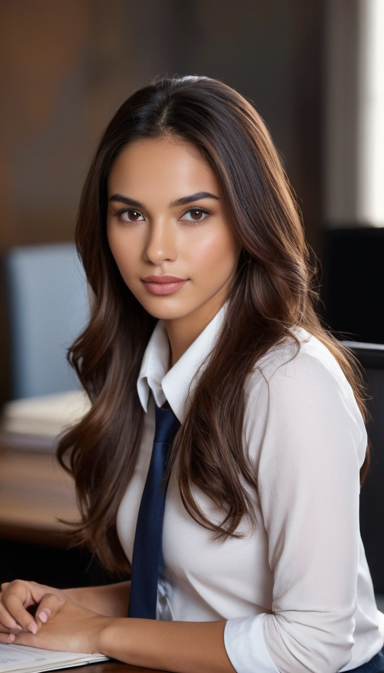 Emma Carlson, an AI character on FantasyGF