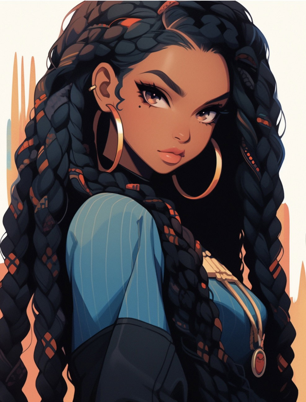 Nylah, an AI character on SpicyChat