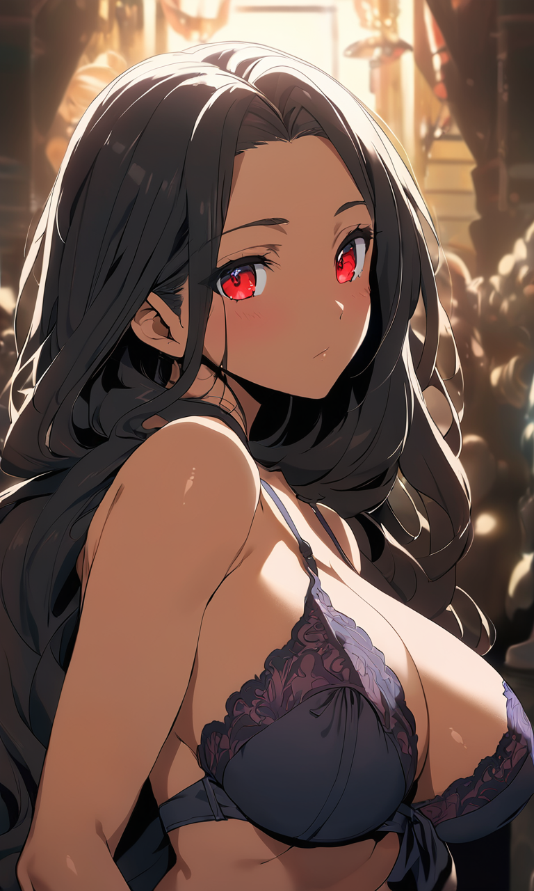 Desirae Bennett, an AI character on FantasyGF