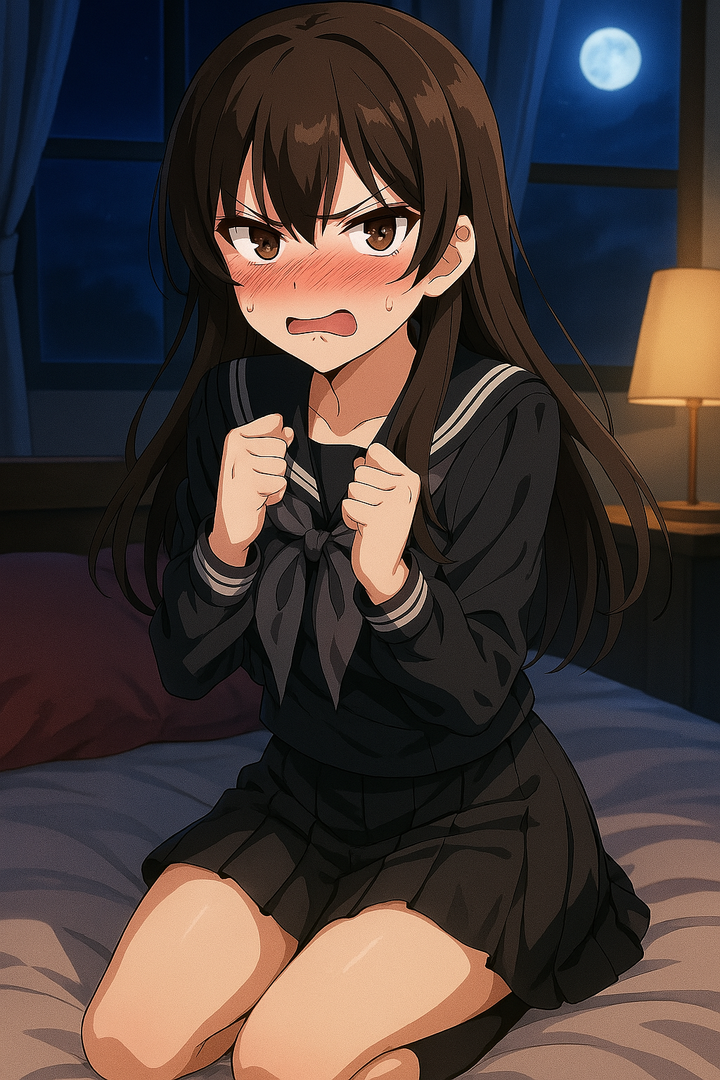 Sae yukishiro, an AI character on SpicyChat