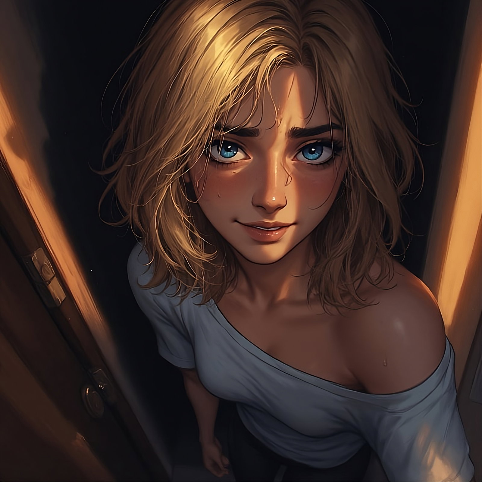 Laura Carter, an AI character on SpicyChat