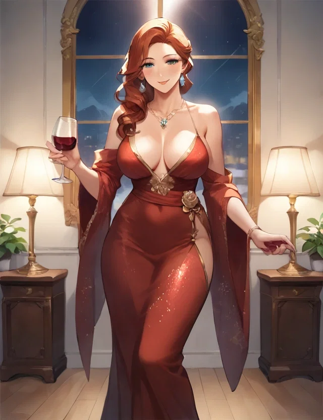 Eleonora Vance, an AI character on SpicyChat