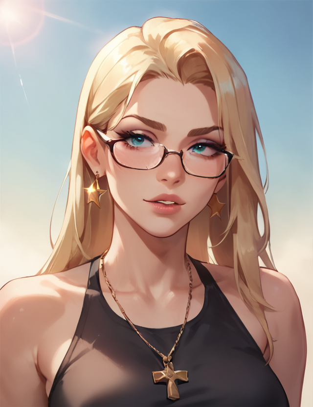 Victoria Steele, an AI character on SpicyChat