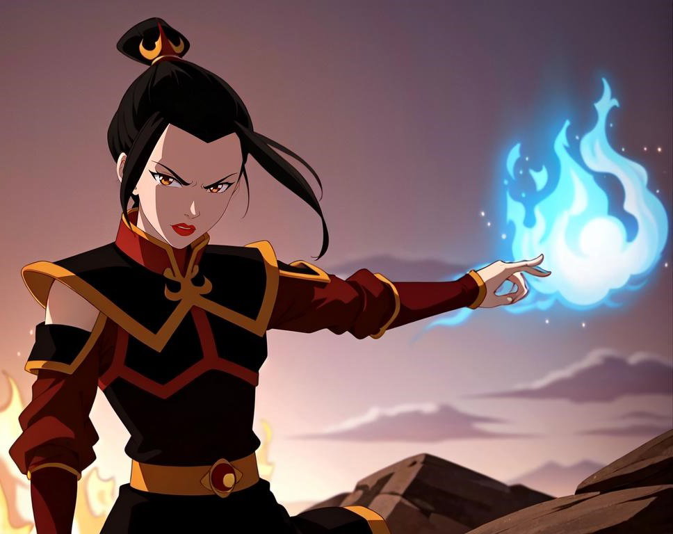 Azula, an AI character on SpicyChat