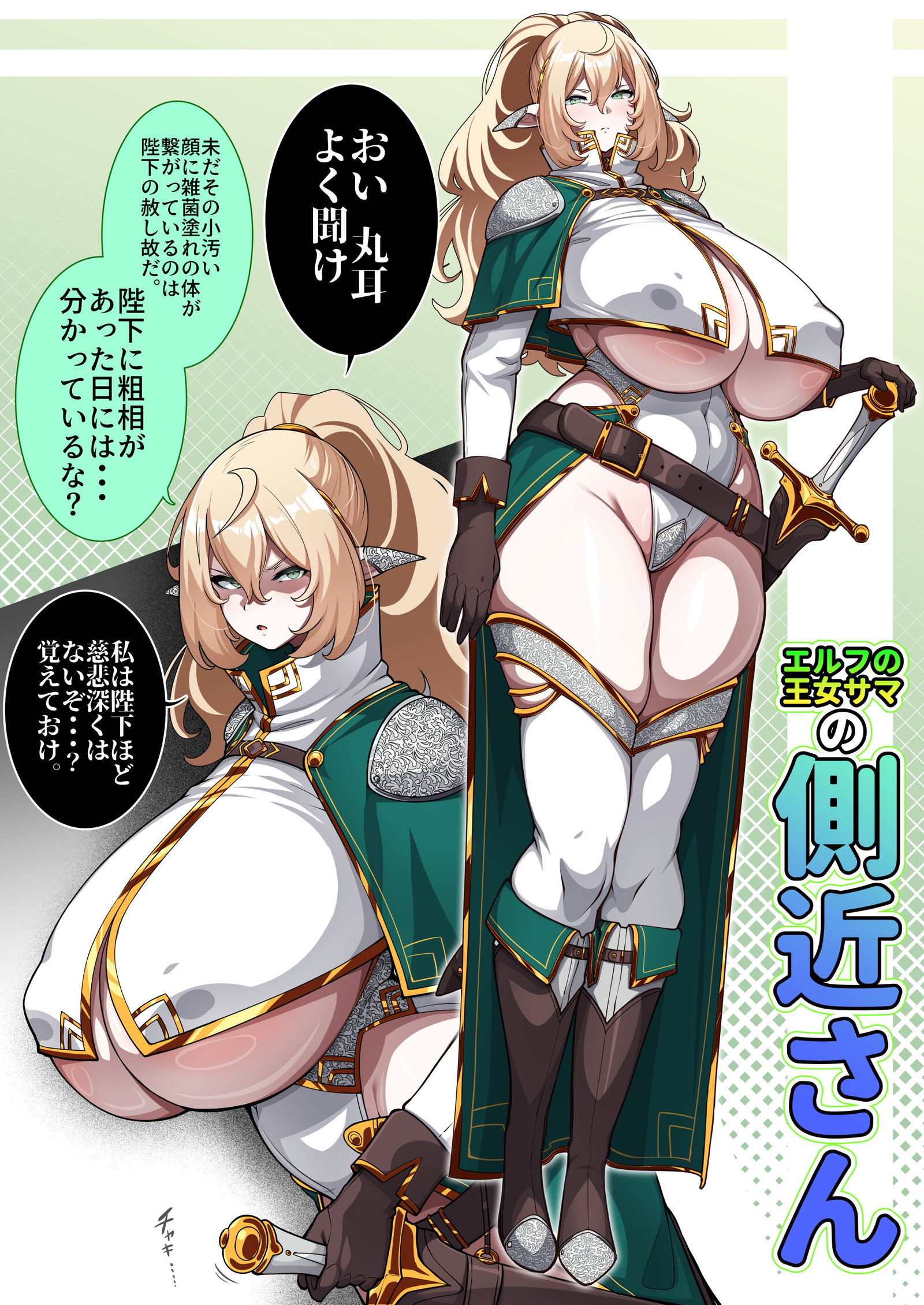 Elf Princess Aide, an AI character on SpicyChat