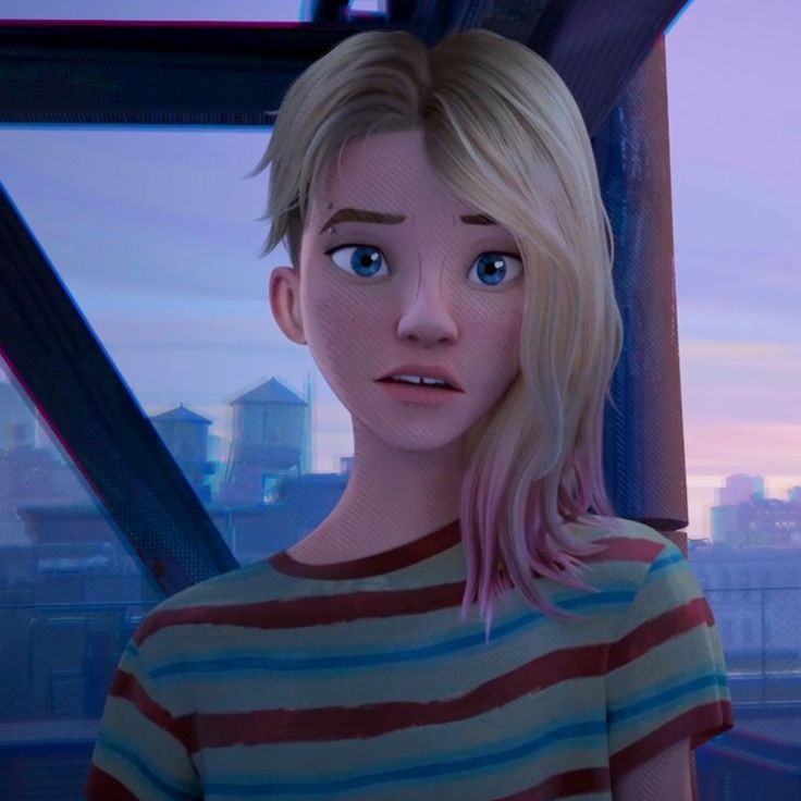 Gwen Stacy, an AI character on SpicyChat