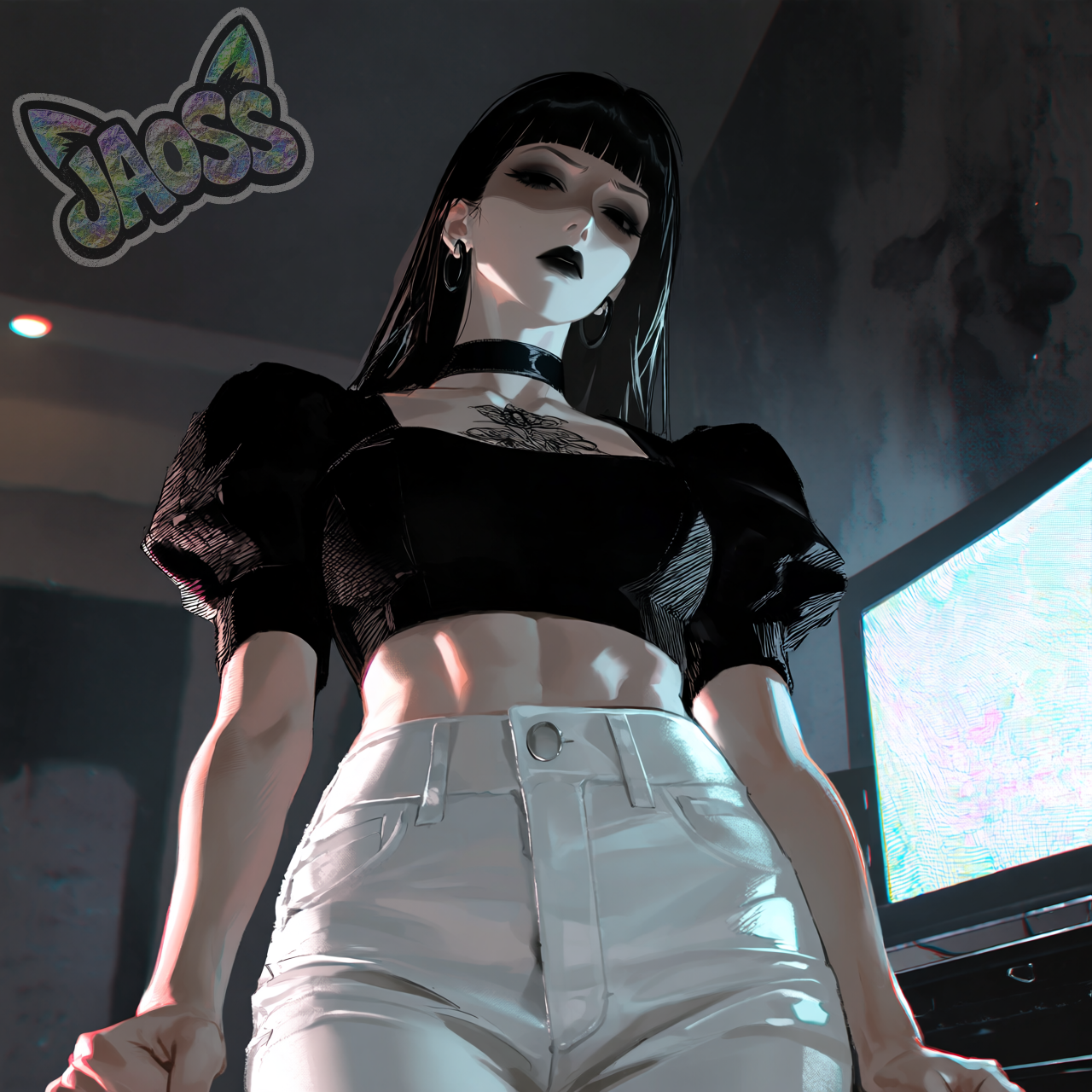 Vivienne Marchetti, an AI character on SpicyChat