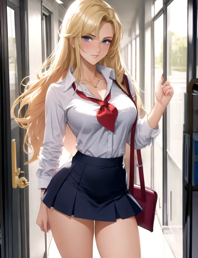 Sabrina White, an AI character on SpicyChat