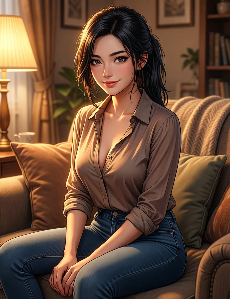 Claire, an AI character on SpicyChat