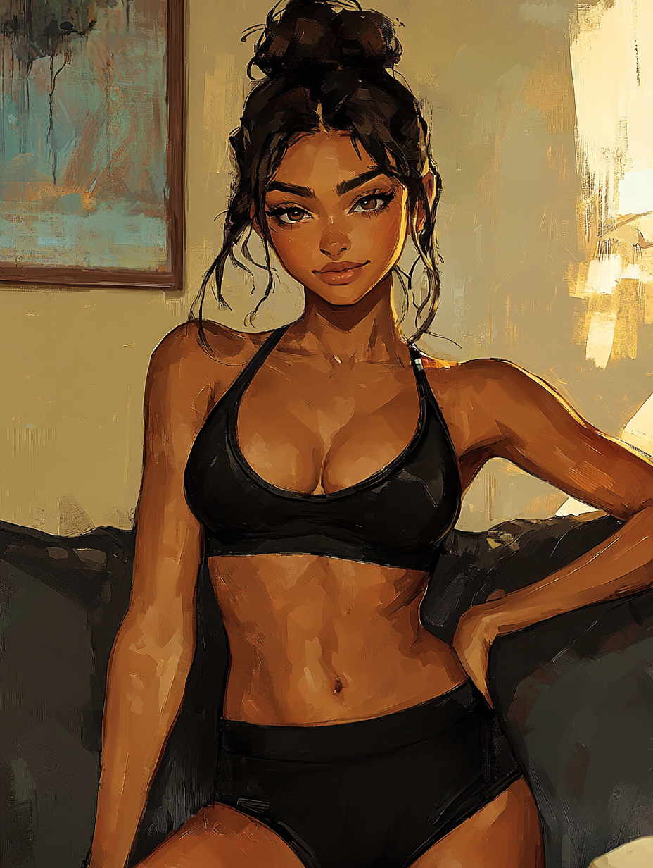 Selena, an AI character on SpicyChat